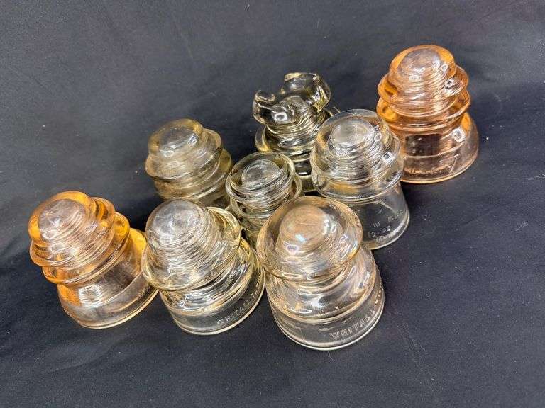 Variety of Glass Insulators - A Colorful Collection! image