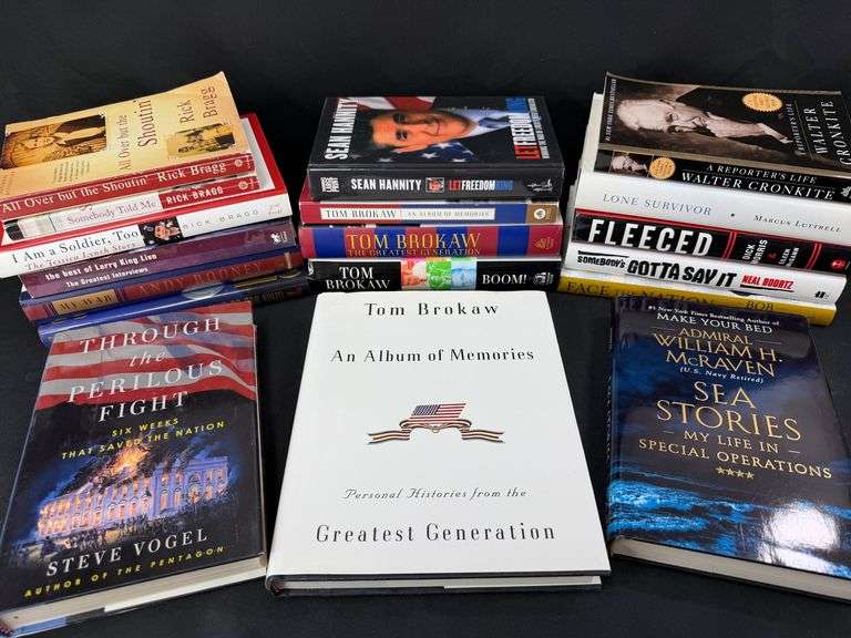 Collection of Books - History, Autobiography, and More! image