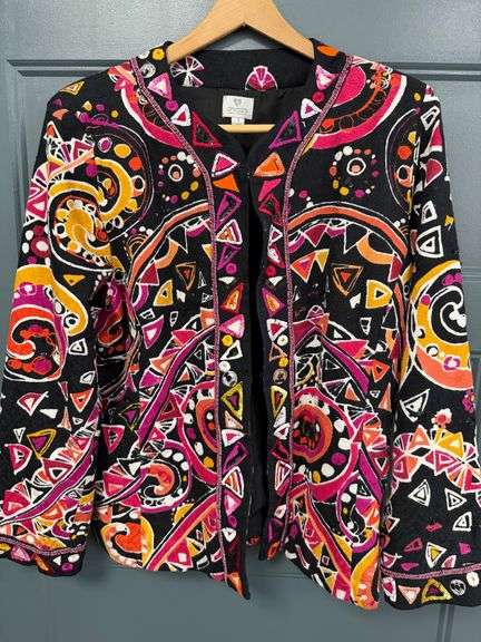 Chico's Open Jacket - A Kaleidoscope of Cool image