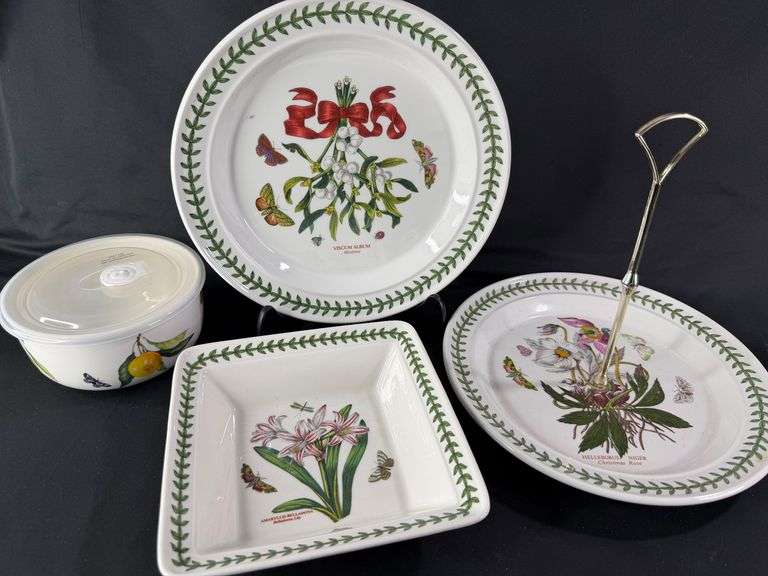 Portmeirion Botanic Garden Assorted Serving Pieces - Pretty Dishes Ready to Party! image