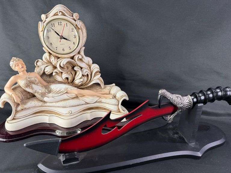 Serpent's Kiss Decorative Dagger with Display Stand image