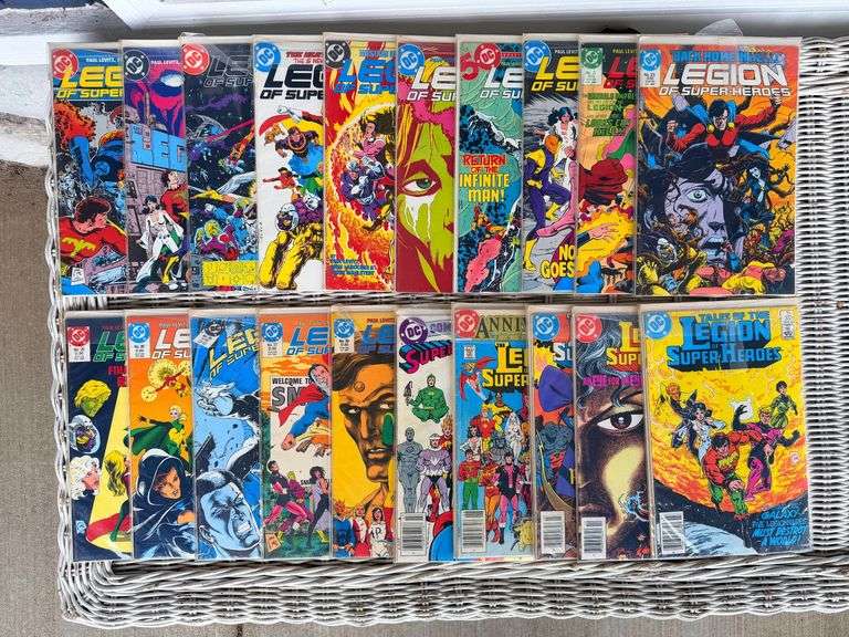 Legion of Super-Heroes Comic Book Collection - Blast from the Past! image