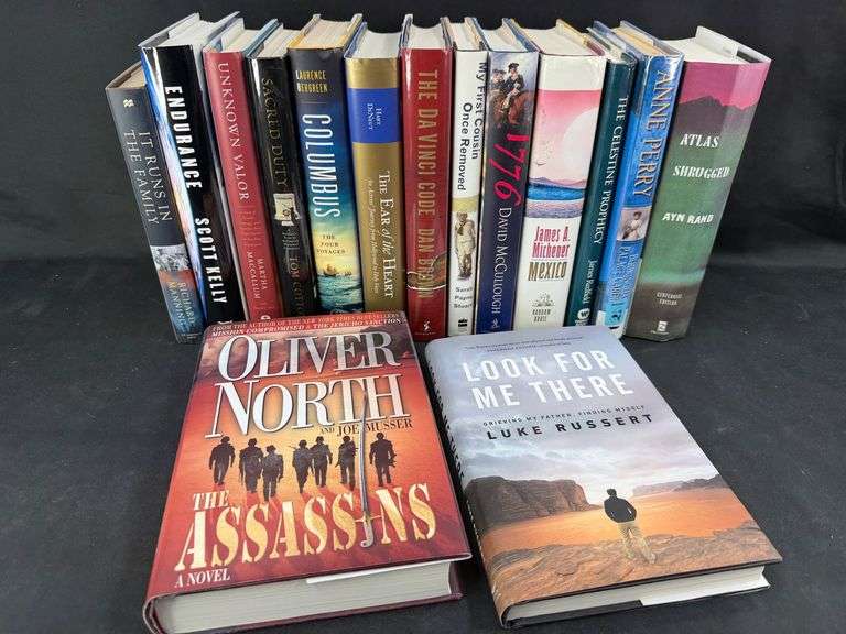 Eclectic Mix of Fiction and Non-Fiction Books image
