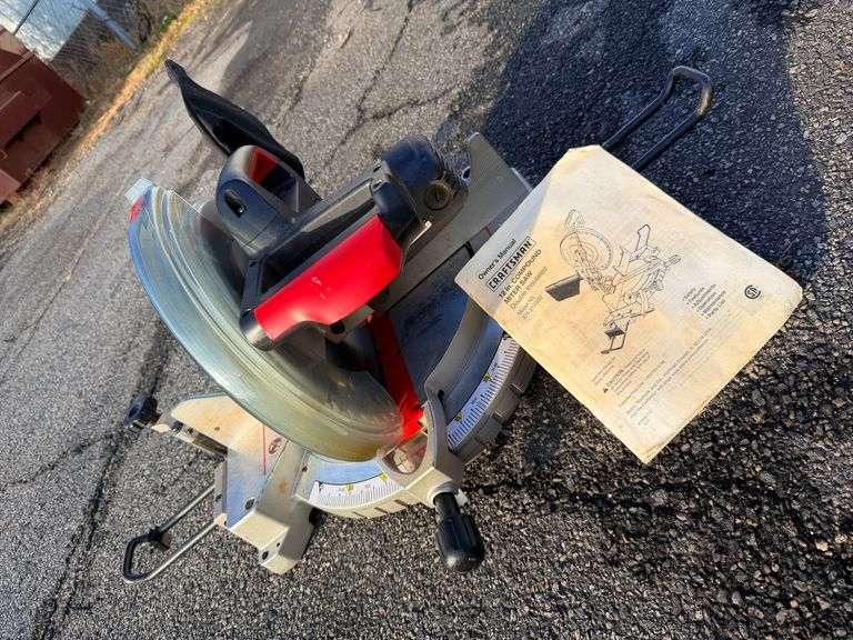 Craftsman 12" Compound Miter Saw - Ready to Work! image