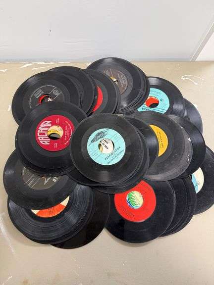 Vintage 45 RPM Record Collection - A Blast From the Past! image