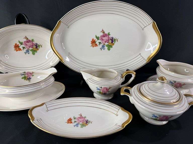 Warwick China Floral Dinnerware Set - Serving Elegance! image