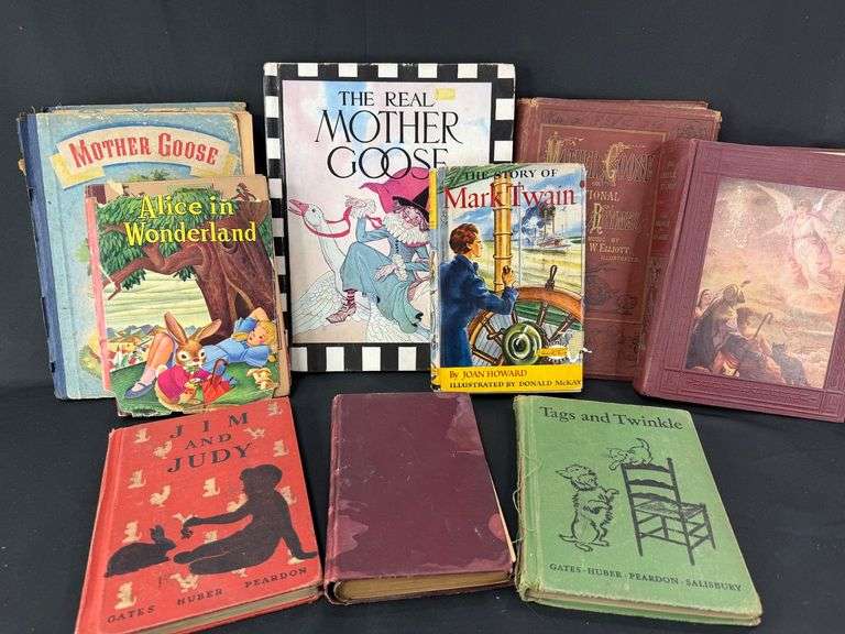 Lot of Antique/Vintage Children's Story Books image