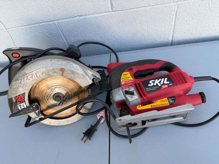 Skil Power Tool Duo: Circular Saw and Jigsaw image
