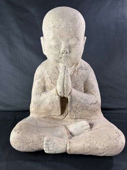 Zen Baby Monk Statue - Find Your Inner Peace image