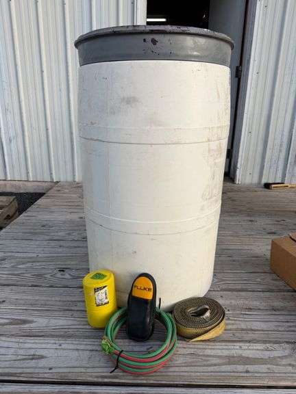Plastic Barrel, Hose and More image