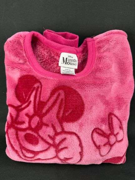Minnie Mouse Pink Plush Sweatshirt image