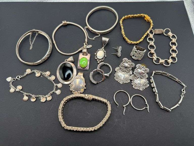 Estate Silver Jewelry Grab Bag Bonanza image
