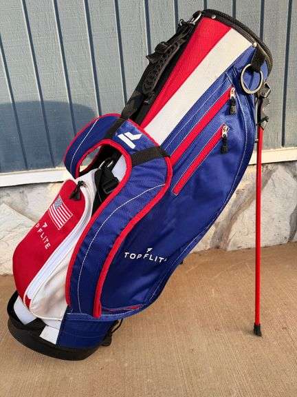 Top Flite Golf Bag - Patriotic Colors image