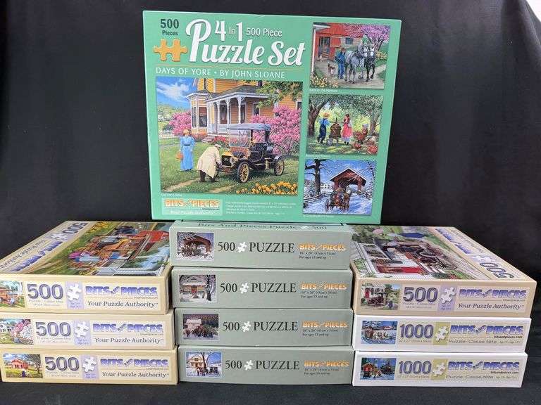 Bits and Pieces Puzzle Palooza: A Jigsaw Jamboree image