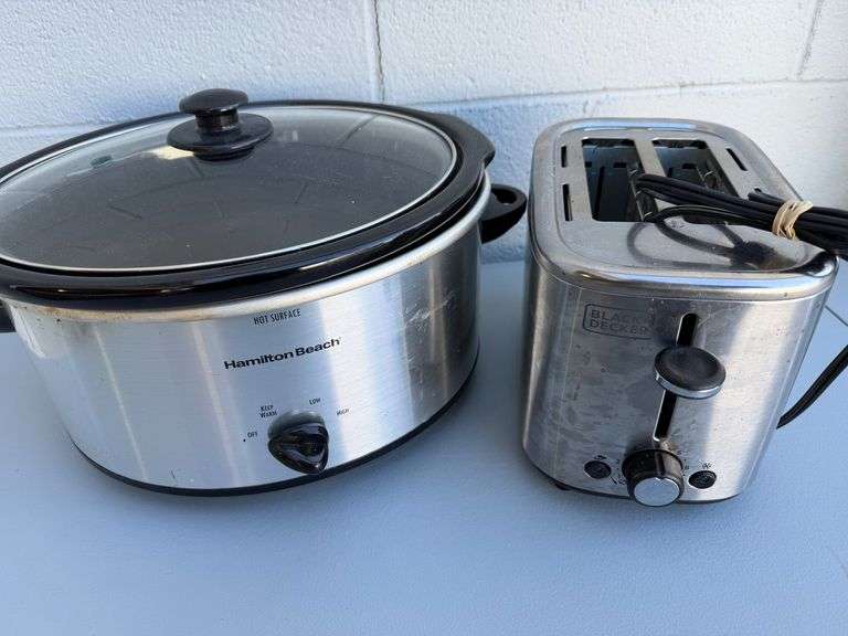 Hamilton Beach Crock-Pot and Black & Decker Toaster - The Breakfast of Champions (and Dinner Too!) image
