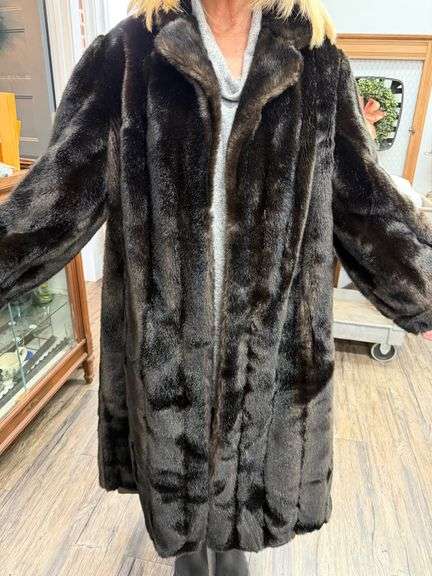 Signature Collection Faux Fur Coat Styled by Russel Taylor image