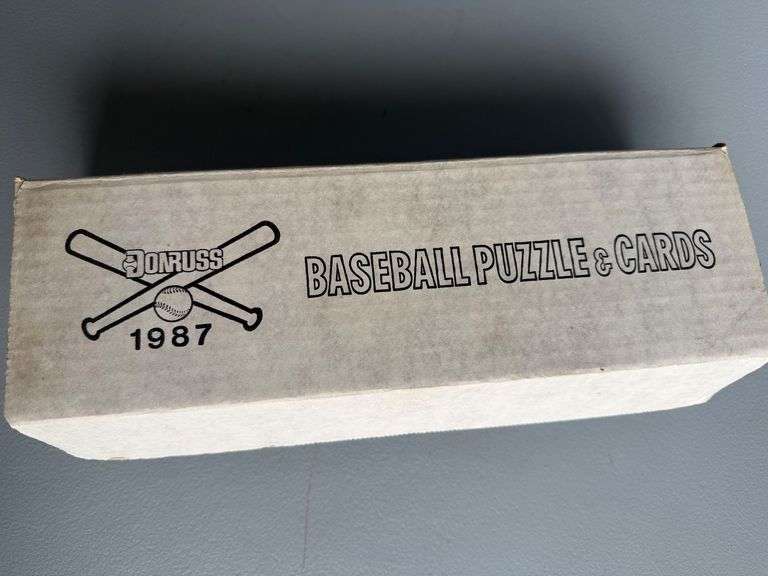 1987 Donruss Baseball Puzzle and Cards image