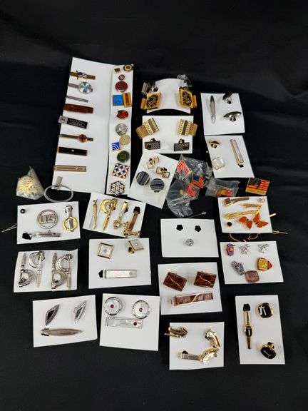 Mens Cufflinks, Tie Clips, and Pins image