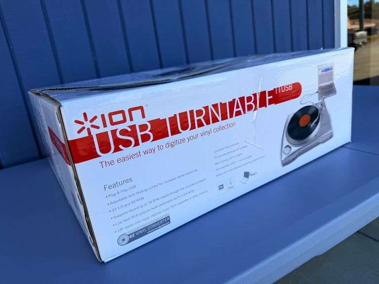 ION USB Turntable - Digitize Your Vinyl Collection! image