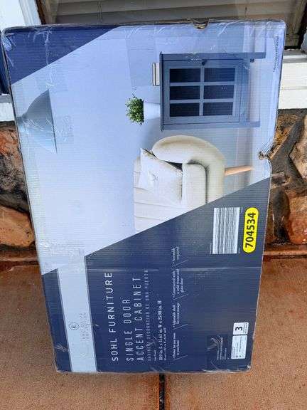 Sohl Furniture Single Door Accent Cabinet image