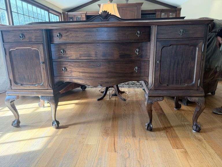 Exquisite Formal Dining Room Server Sideboard image