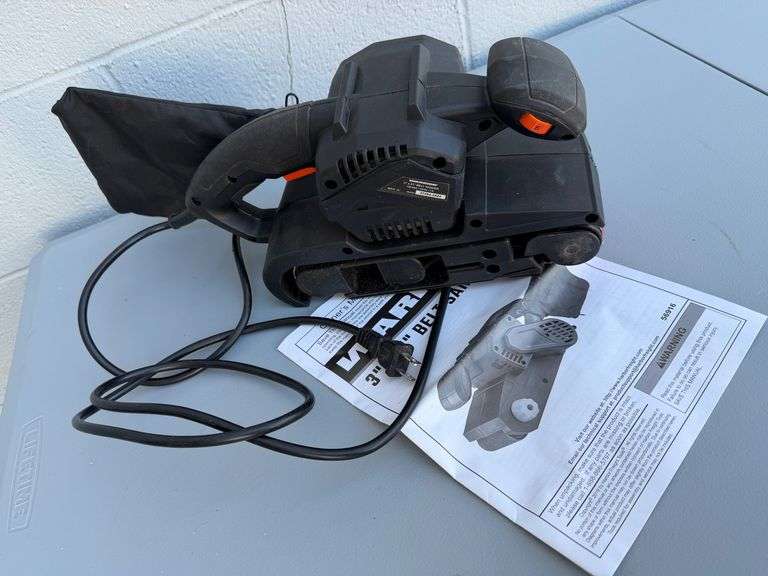 Warrior 3" x 21" Belt Sander - Ready to Smooth Things Over! image