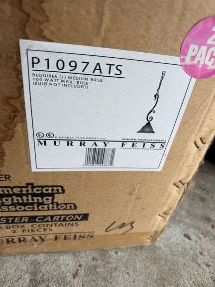 Murray Feiss P1097ATS Lighting Fixture - Two-Pack image