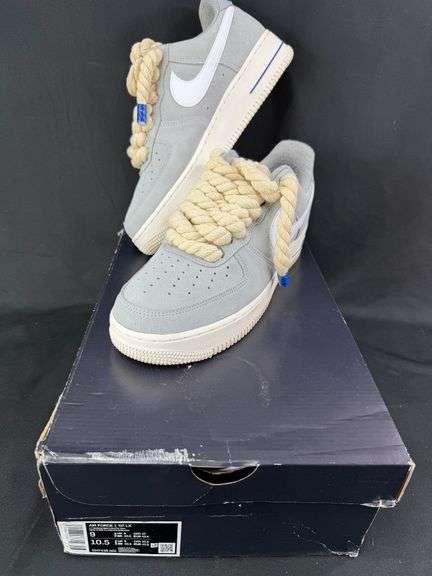 Air Force 1 '07 LX Grey Sneakers with Rope Laces image