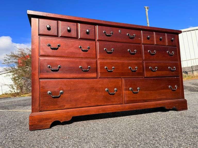 Spacious Vaughan Bassett Dresser: A Place for Everything! image