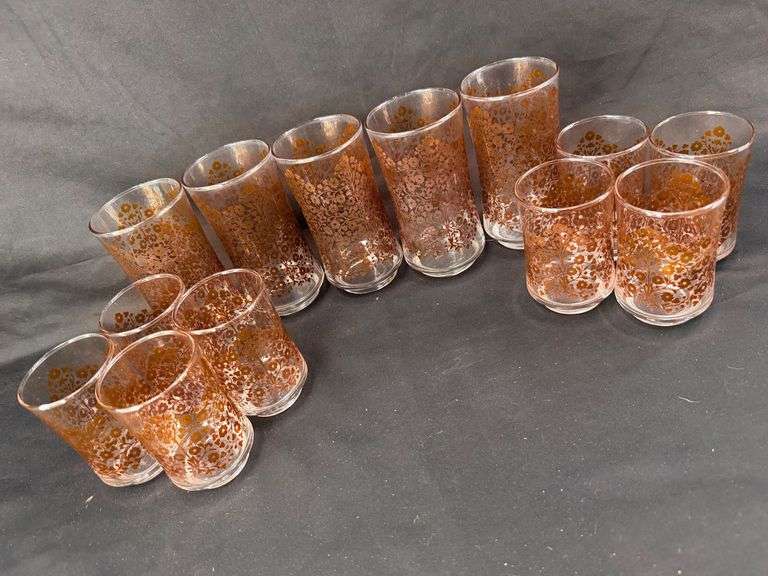 Libbey Brown Prairie Glasses - A Set of Refreshment image