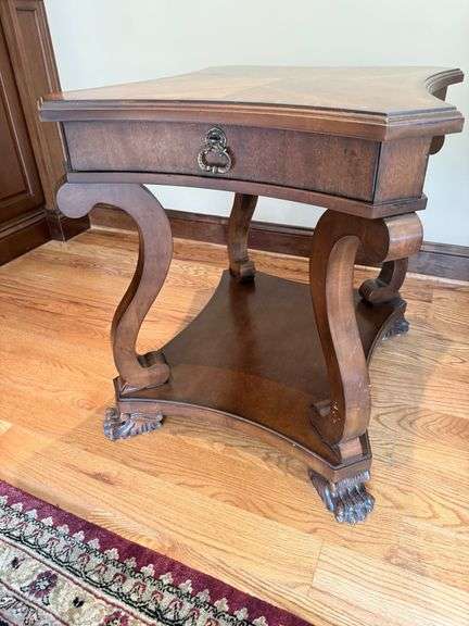 Century Eden Side Table with Lower Shelf image