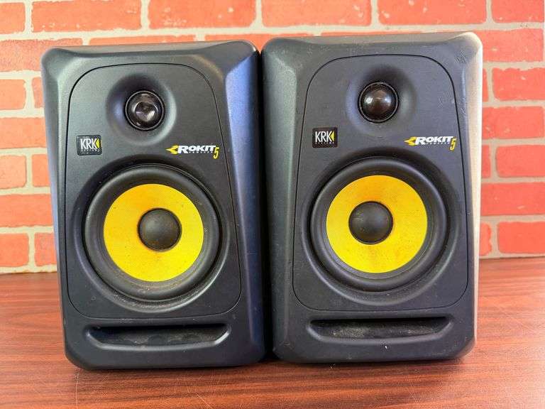KRK Rokit 5 Studio Monitor Speakers - A Sound Investment! image