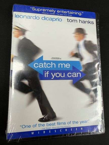 Catch Me If You Can - Leonardo DiCaprio & Tom Hanks - DVD image