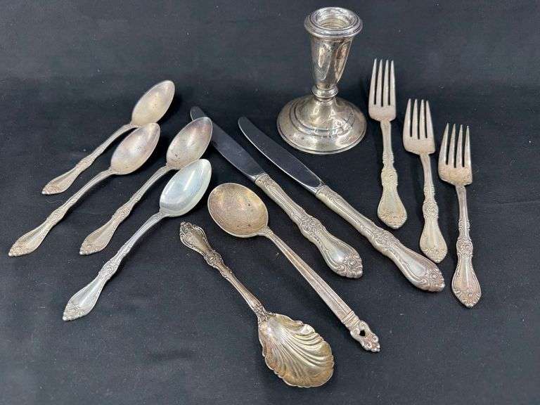 Wallace Sterling Silver Flatware Set - Add a Touch of Elegance to Your Next Dinner Party image