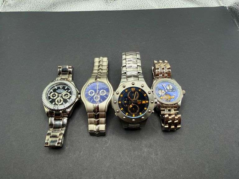 Time Flies When You're Having Fun: A Lot of Four Wristwatches! image