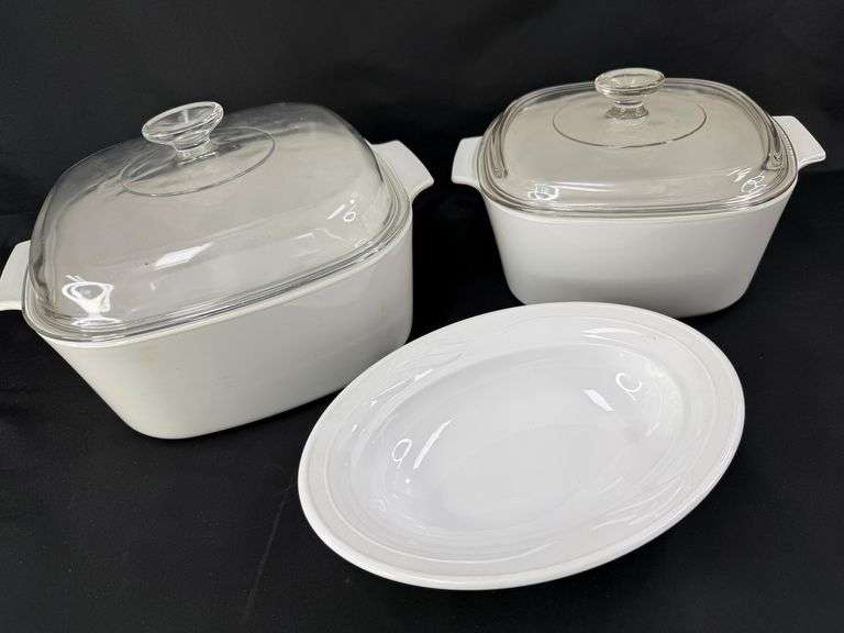 Corning Ware & Pyrex Casserole Dish Lot - Ready to Roast! image
