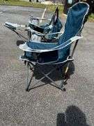Two Sport-Brella Recliner Camping Chairs