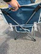 Two Sport-Brella Recliner Camping Chairs
