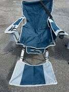 Two Sport-Brella Recliner Camping Chairs