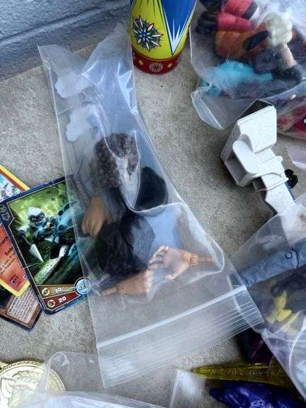 Mixed Lot of Action Figure Parts - Marvel, DC & More