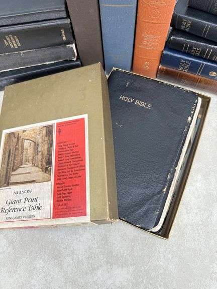 Collection of Various Holy Bibles & Religious Texts