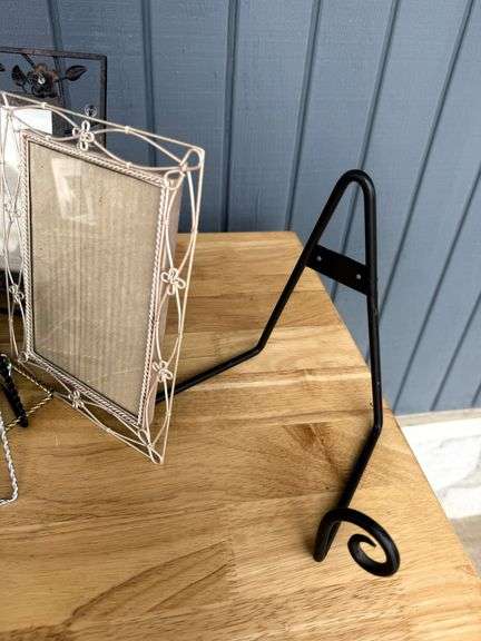 Assorted Picture Frames and Display Stands