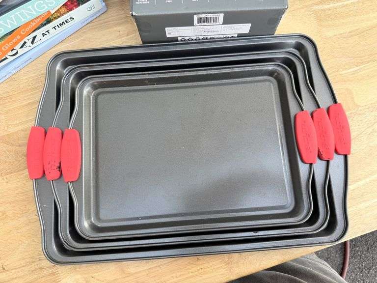 Cookbook Bundle, Baking Sheets, and Skillet Set
