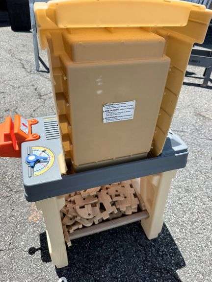 Step 2 Workshop with Wooden and Plastic Tools