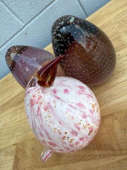 Glass Art Figures