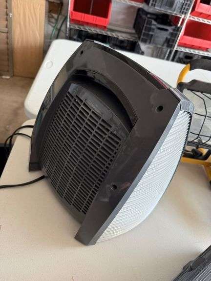 Vornado Fan, Work Light, Ozark Trail Air Pump, and Laser Level