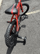Huffy Whirl Red 16" Boys Bike with Training Wheels