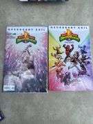 Comic Book Lot - Captain America, Birds of Prey, Power Rangers, and Sentinels of the Multiverse Card Game