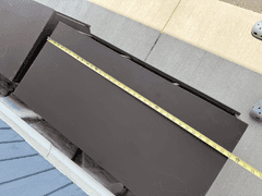Pair of Brown Stackable Storage Cubbies