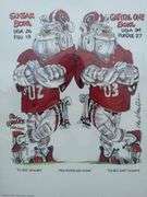 Framed Cal Warlick '02 '03 UGA Bulldogs Print - Limited Edition 230/1000